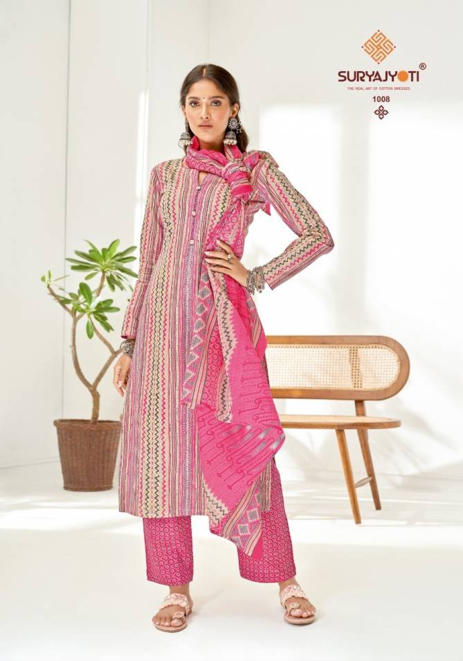 Suryajyoti Preyasi 1 Casual Daily Wear Cotton Printed Salwar Suit Collection